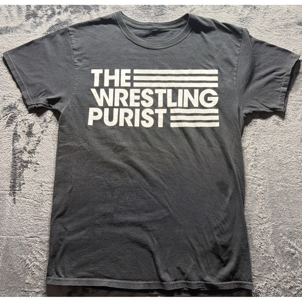 WWE Cesaro The Wrestling Purist T-Shirt. Black Sz. Medium